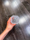 Tall Transparent Square Pot（S）