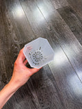 Tall Transparent Square Pot（M）